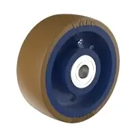 Wicke Topthane 92 Shore A Rad mit Gussfelge PG 200/75-175/5K Rad-Ø 200 mm  Artikel-Nr.: WIC-107004