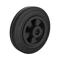 Standard Rubber Black Rad GK 160/ 40/4R Rad - Ø 160 mm  Artikel-Nr.: WIC-139683