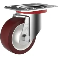 Wicke Rockplast 96 Shore A Rolle mit Plattenbefestigung DS