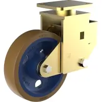 Wicke Schwerlast-Rolle gefedert Topthane 92 Shore A PG BBAKF 3/4/200/50K Rad-Ø 200 mm  Artikel-Nr.: WIC-218407