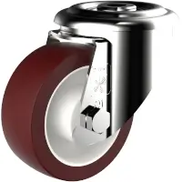 Wicke Rockplast Rad mit Rückenlochbefestigung INOX DS