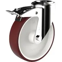Wicke Rockplast Rad mit Rückenlochbefestigung INOX DS 