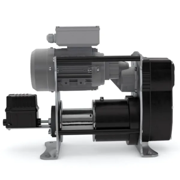 Elektroseilwinde THETA in der frontalen Ansicht