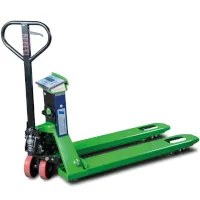 Gabelhubwagen mit Waage 