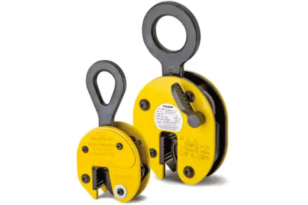 Yale Blechgreifer TBL plus mit Arretierung und Greifbereichsangaben