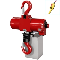 Red Rooster Druckluftkettenzug TCR-125DPE Mini / Tastenbed. Tragfähigkeit 125 kg  Artikel-Nr.: YO-TCR-125DPE