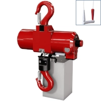 Red Rooster Druckluftkettenzug TCR-125C Mini / Seilbed. Tragfähigkeit 125 kg  Artikel-Nr.: YO-TCR-125C