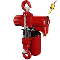 Red Rooster Druckluftkettenzug TCS-980P2E / Tastenbed. Tragfähigkeit 980 kg  Artikel-Nr.: YO-TCS-980P2E