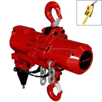 Red Rooster Druckluftkettenzug TMH-3000PE / Tastenbed. Tragfähigkeit 3000 kg  Artikel-Nr.: YO-TMH-3000PE