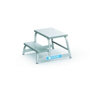 Zarges Aluminium-Maschinentritt AFA P 2,40 m Arbeitshöhe ca. 2.4 m  Artikel-Nr.: Z40032