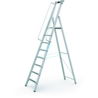 Stufen-Stehleiter Meistertritt S 4,10 m Arbeitshöhe ca. 4.1 m  Artikel-Nr.: Z40478