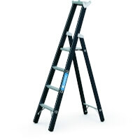 Zarges Einseitige Stehleiter Megastep S 3,10 m Arbeitshöhe ca. 3.1 m  Artikel-Nr.: Z41146