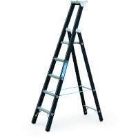 Zarges Einseitige Stehleiter Megastep S 3,35 m Arbeitshöhe ca. 3.35 m  Artikel-Nr.: Z41147