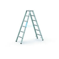Zarges Bockleiter Saferstep B 2 x 6 Arbeitshöhe ca. 3.05 m  Artikel-Nr.: Z41306