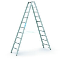 Zarges Bockleiter Saferstep B 2 x 10 Arbeitshöhe ca. 4.15 m  Artikel-Nr.: Z41310
