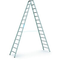 Zarges Bockleiter Saferstep B 2 x 14 Arbeitshöhe ca. 5.2 m  Artikel-Nr.: Z41314