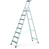 Stufen-Stehleiter Comfortstep S 4,10 m Arbeitshöhe ca. 4 m  Artikel-Nr.: Z41426