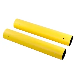 d-flexx Verkehrsbarriere - 2-zeilig HOTEL DFVBD-I 2x Rohrzuschnitt indiv. Höhe 930 mm  Artikel-Nr.: DAN-DFVBD-I