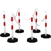 crash-stop Kettenpfostenset Stahl