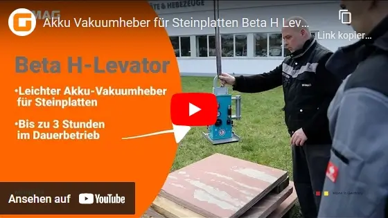 Video: Wimag Vakuumheber Beta H-Levator 817