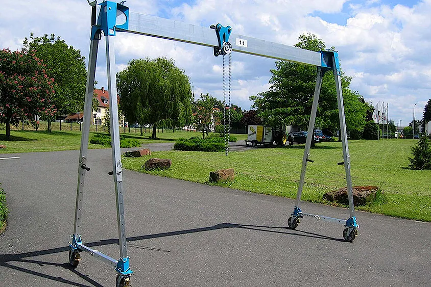 Wimag Alu-Portalkran fahrbar 535