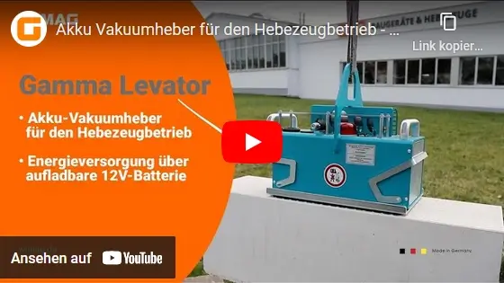 Video: Wimag Vakuumheber Gamma-Levator 820