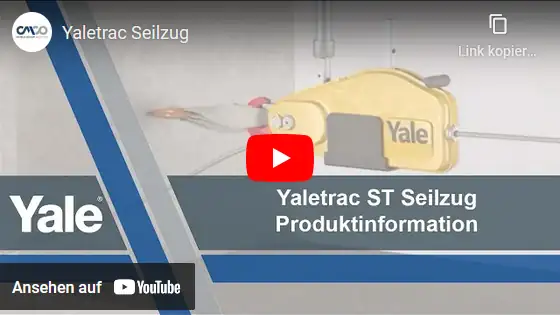 Video: Yale Seilzug Yaletrac ST