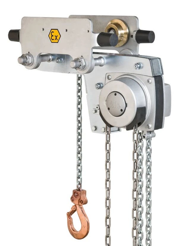 Flaschenzug m. Haspelfahrw. LHG ATEX 500 A Ansicht 1 Flaschenzug m. Haspelfahrw. LHG ATEX 500 A Ansicht 2