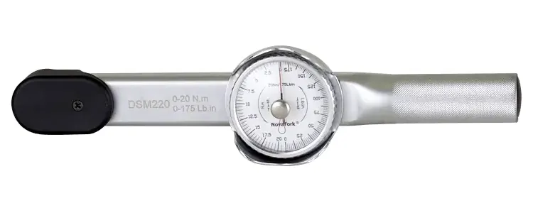 NovaTork Drehmomentschlüssel DSM (Zifferblatt mit Schleppzeiger)
