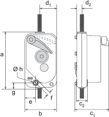 Maßskizze zum BSO 500-520
