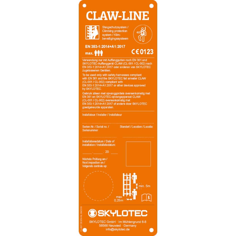 Einzelteile - CLAW LINE Label Ansicht 1 Einzelteile - CLAW LINE Label Ansicht 2