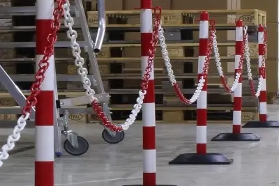 crash-stop Kettenpfostenset Kunststoff crash-stop Kettenpfostenset Kunststoff Flexibel