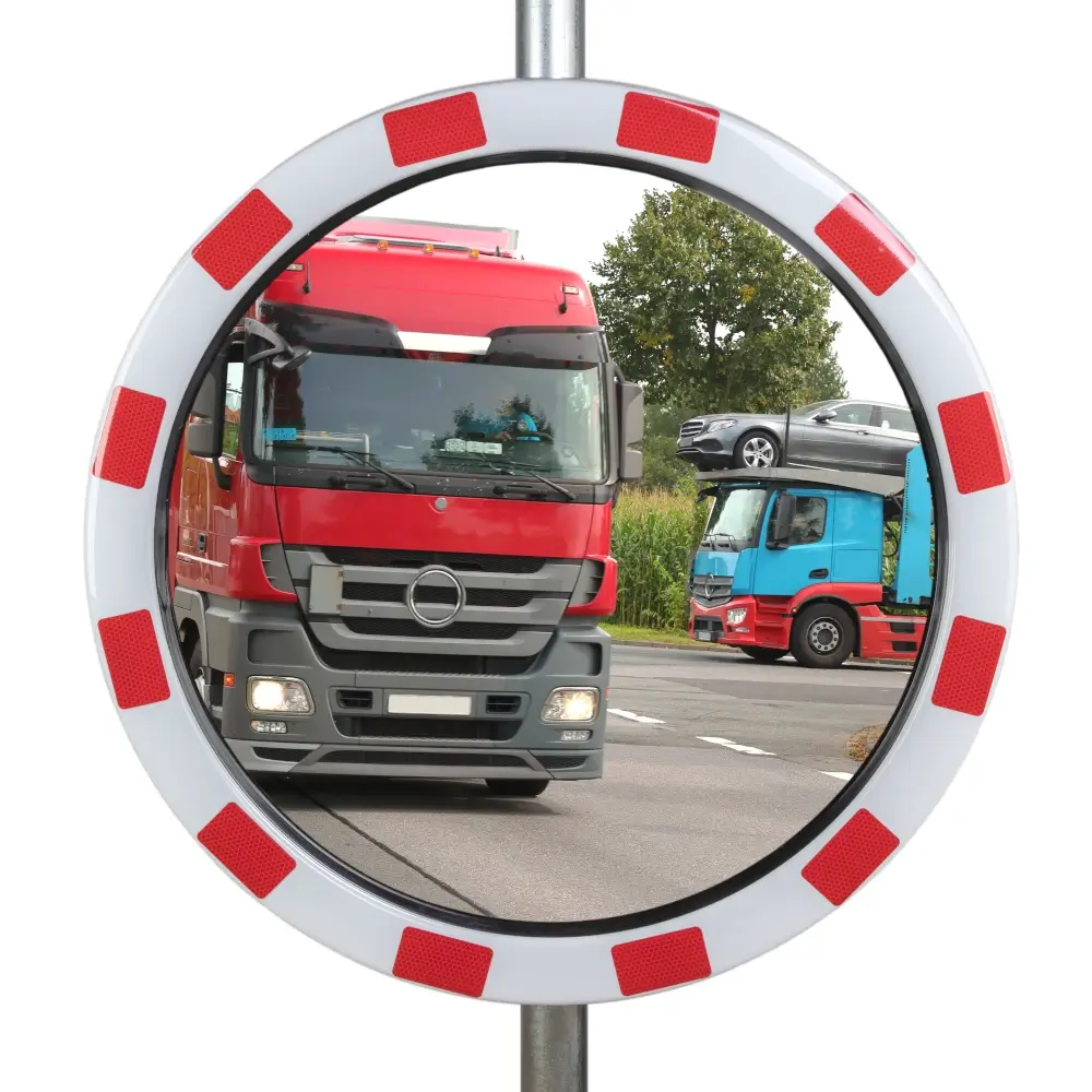 Verkehrsspiegel TM INOX 60 Ansicht 1 Verkehrsspiegel TM INOX 60 Ansicht 2