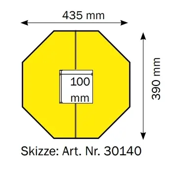 Crash Stop Säulenschutz aus Polyethylen Crash Stop Säulenschutz aus Polyethylen