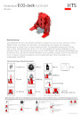 HTS Maschinenheber Eco-Jack Datenblatt