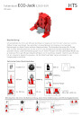 HTS Maschinenheber Eco-Jack Datenblatt