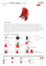 HTS Maschinenheber Eco-Jack Datenblatt