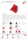 HTS Maschinenheber Eco-Jack Datenblatt